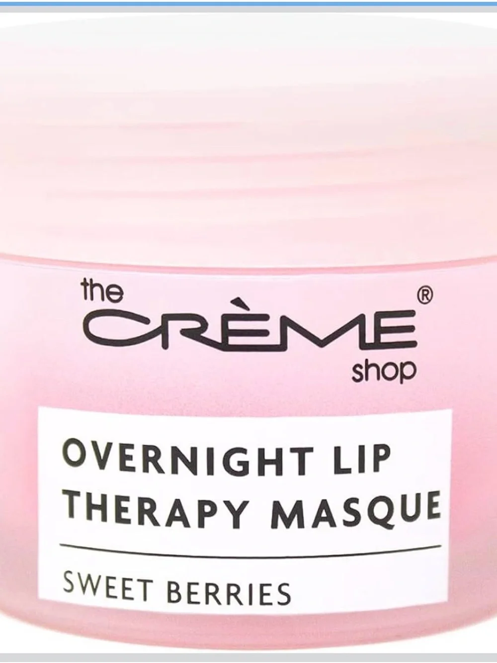 Crème Shop Overnight Lip Therapy Masque in the Sweet Berries scent